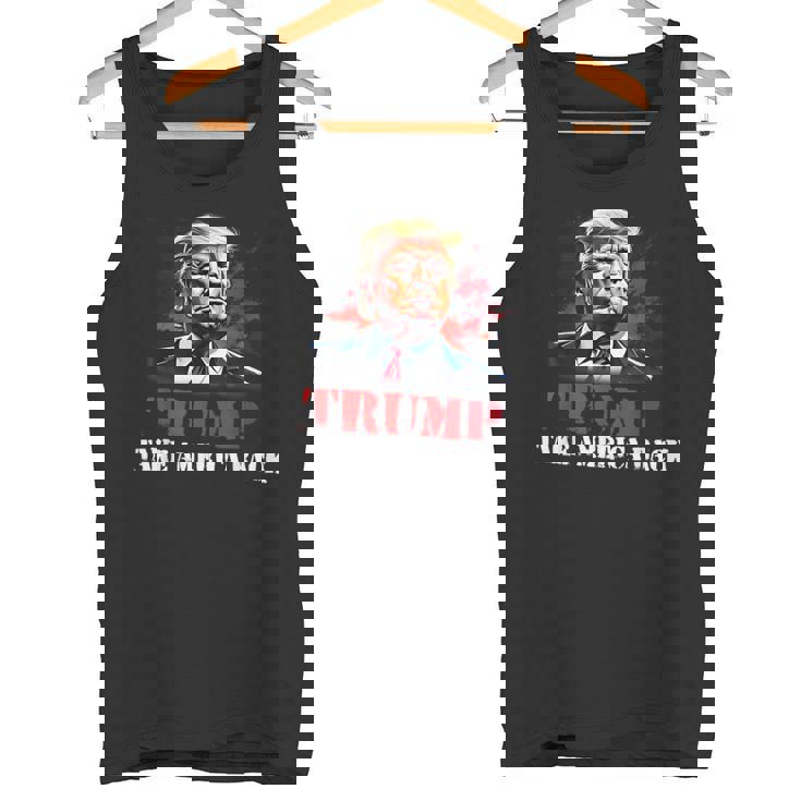 Camisa De Trump Recuperar A Estados Unidos Presidente Donald Trump Camiseta sin mangas