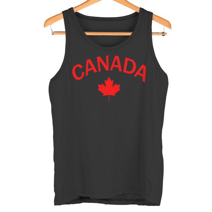 Canada Canada Flag Maple Leaf Canadian Proud Canadian Tank Top