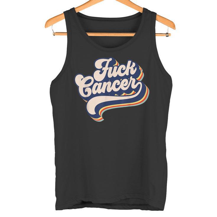 Cancer Cancer Survivor Retro Cancer Tank Top