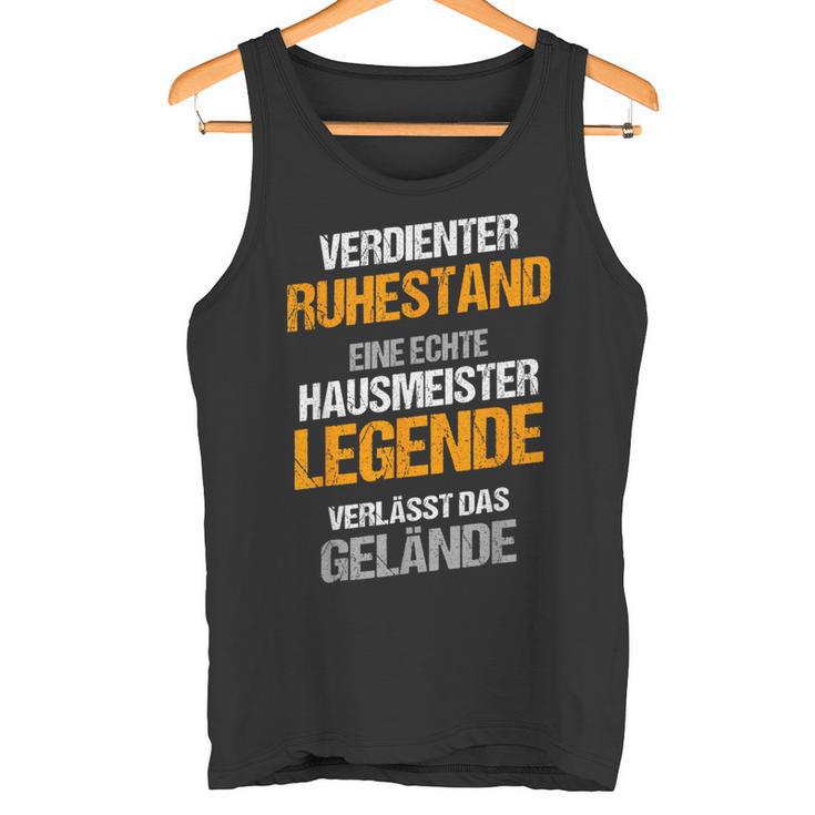 Caretaker Retirement Retirement Pension Tank Top