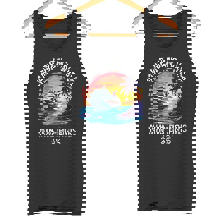 Caribbean Cruise 2025 Souvenir Matching Family Friends Squad Tank Top