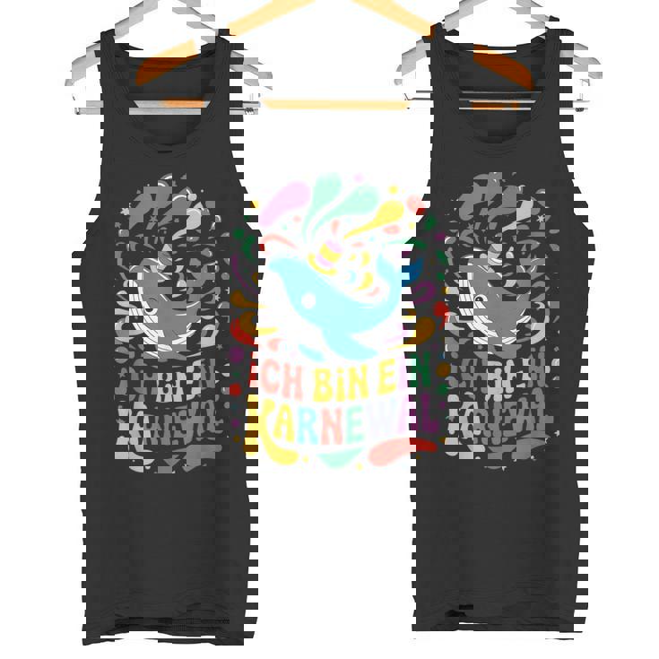 Carnival Fancy Dress Whale Jester Cap Carnival Costume Tank Top