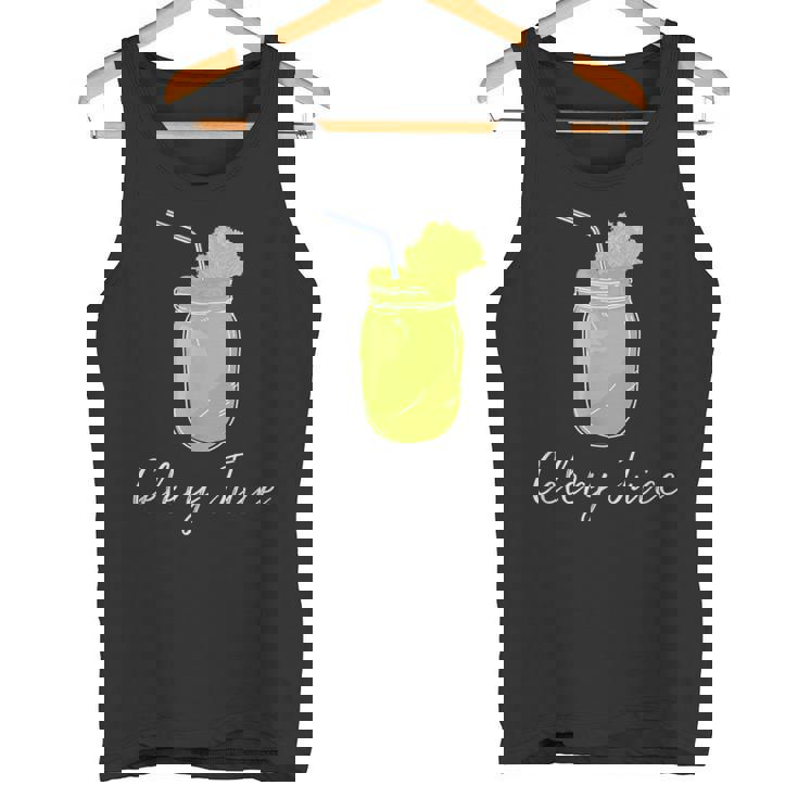 Celery Print As a Celery Juice Movement Gift Detox Tees Tank Top