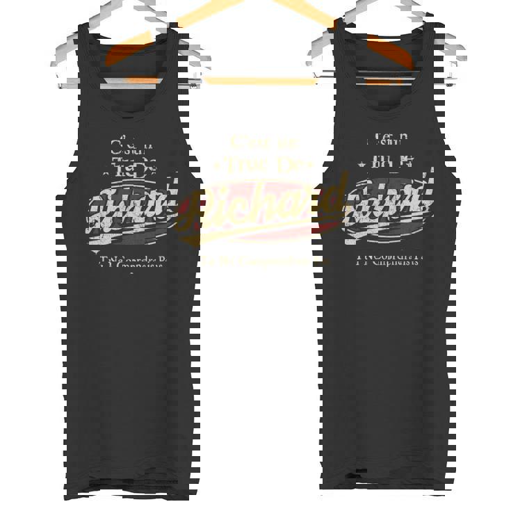 C'est Un Richard Truc De Tu Ne Comprendrais Pas Richard Nom Débardeur e