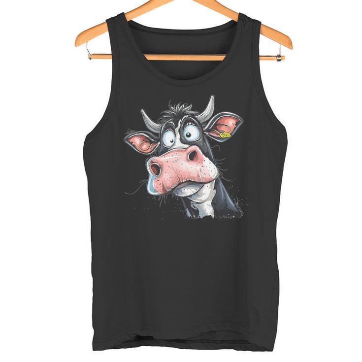 Colourful Cow I Cow Tank Top