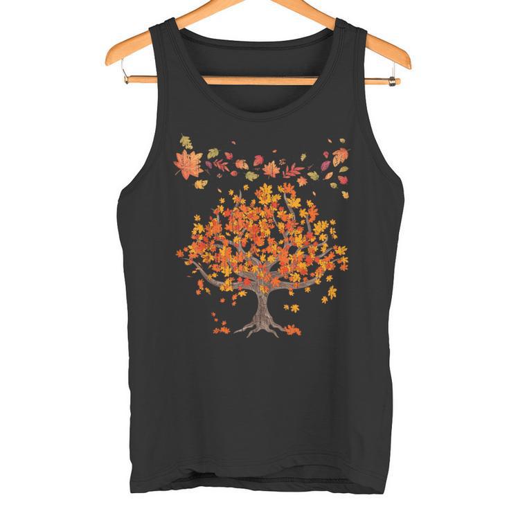 Colourful Leaves Autumn Tree Autumn Leaves Nature Autumn S Tank Top