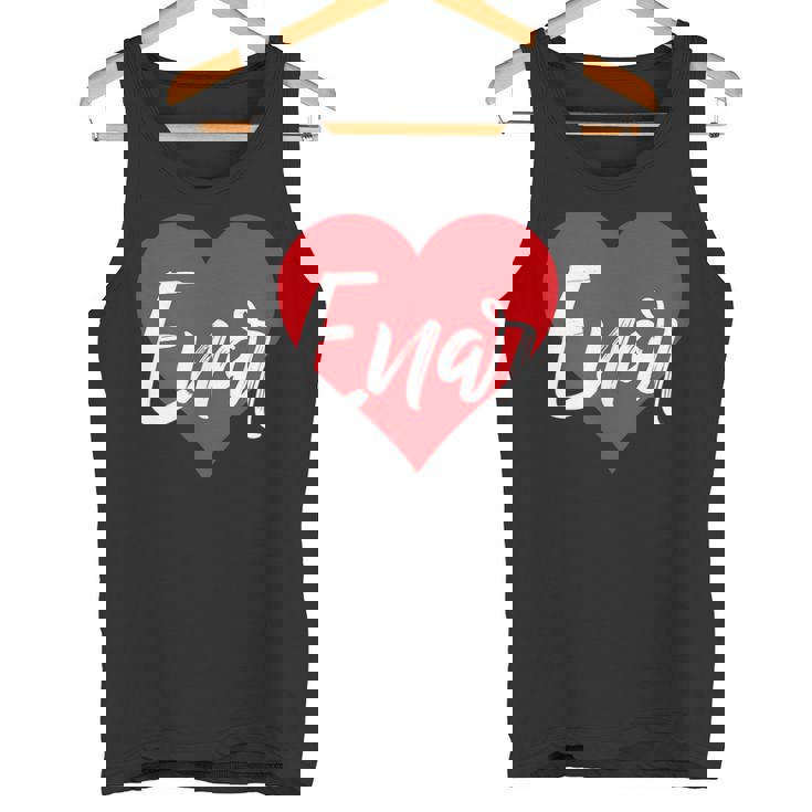 Con Nombre I Love Enar I Heart Named Camiseta sin mangas