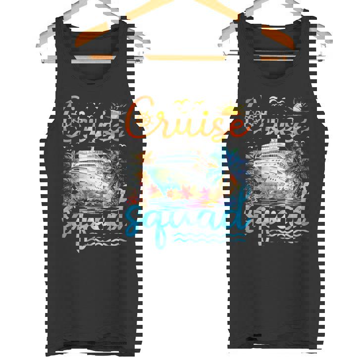 Cruise Squad 2025 Family Group Matching Cruise Vacation Trip Tank Top