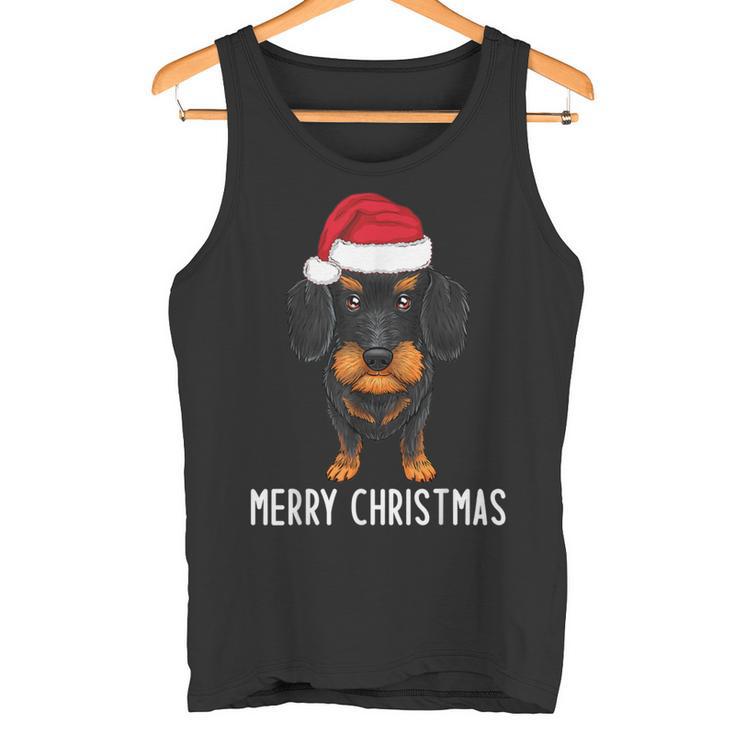 Dachshund Christmas Jumper Merry Christmas Dachshund Christmas Tank Top