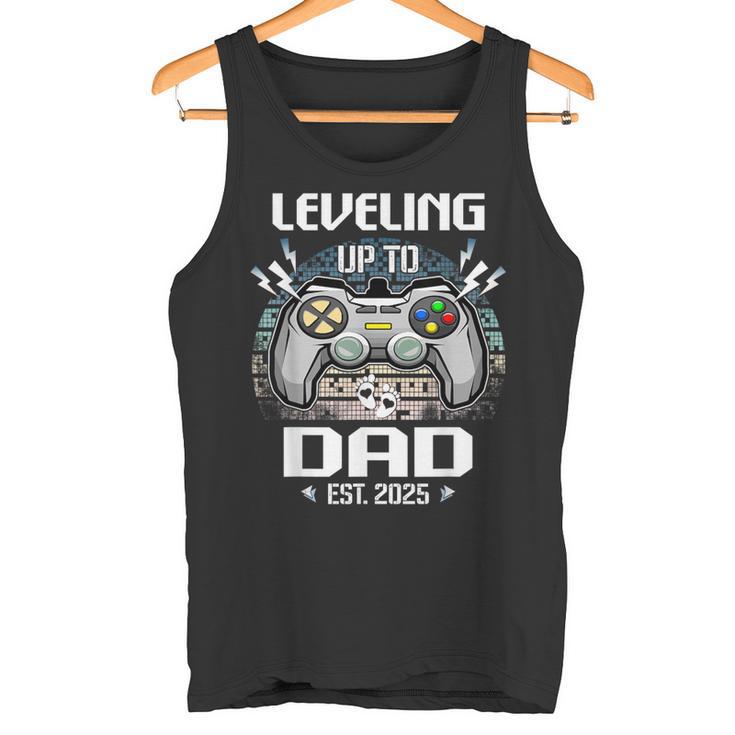 Dad Level Unlocked Est 2025 Leveling Up To Dad Tank Top