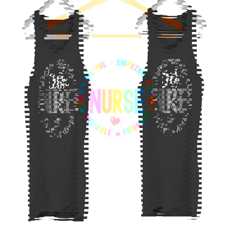 Detox Nurse Squad Appreciation Week Thank You Tank Top