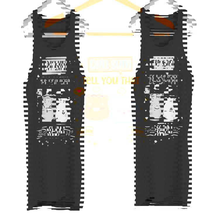 Dim Sum Siewmai Type I Chinese Asia Street Food Lover Tank Top