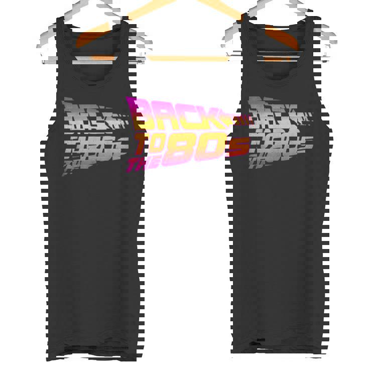 Disfraz De Regreso A Los 80 Disfraz Retro Fiesta De Camiseta sin mangas