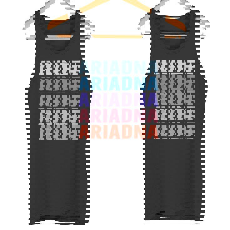 Divertido Regalo Nombre Ariadna Personalizado Primer Nombre Camiseta sin mangas