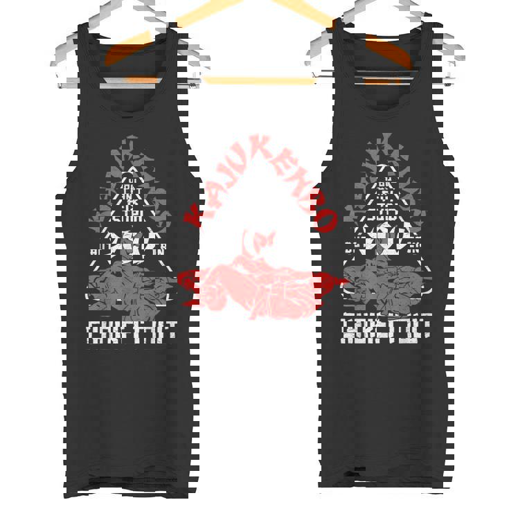 Dojo Entrenamiento Kajukenbo Instructor Autodefensa Artes Marciales Camiseta sin mangas