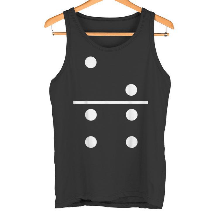 Domino Stein 2Ã4 Tile Stone Carnival Costume Tank Top