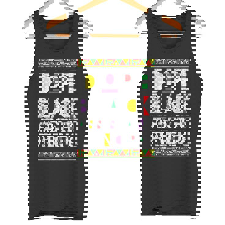 Dope Assistant Principal African American Job Proud Tank Top