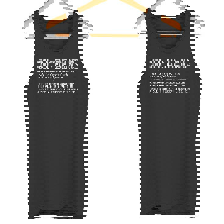 Drill Sergeant Military Drill Team Veteran Bootcamp Tank Top