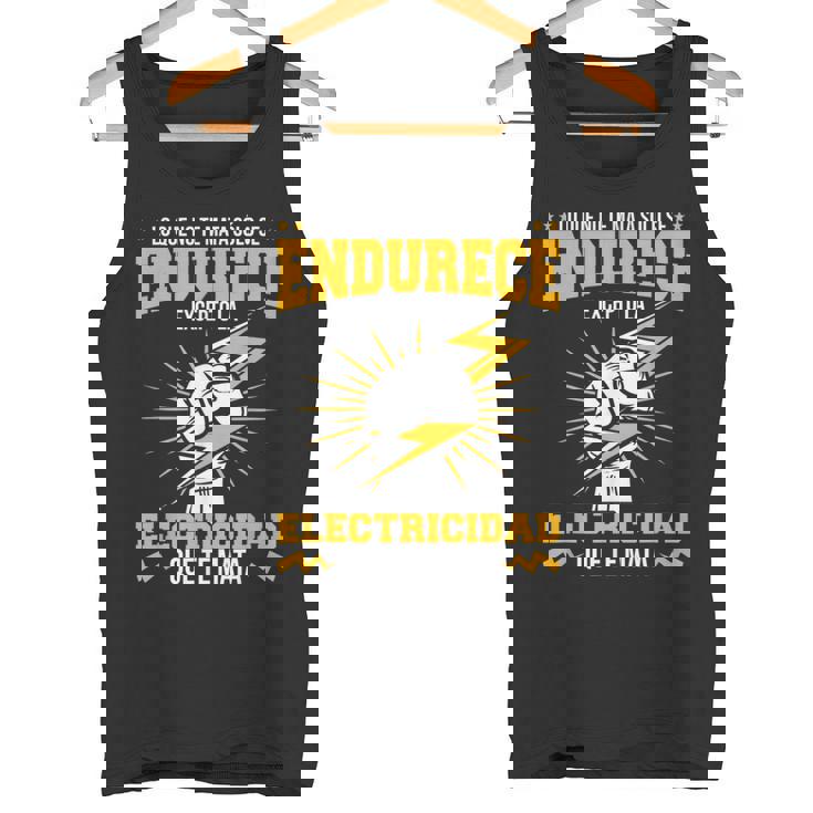 Electricista No Te Mata Se Endurece Excepto Electricidad Camiseta sin mangas