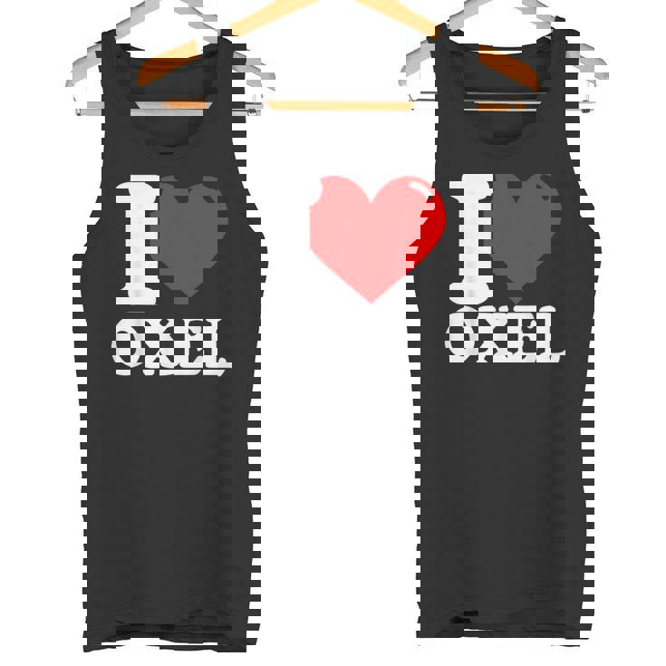 Me Encanta El Oxel Nombre Camiseta sin mangas