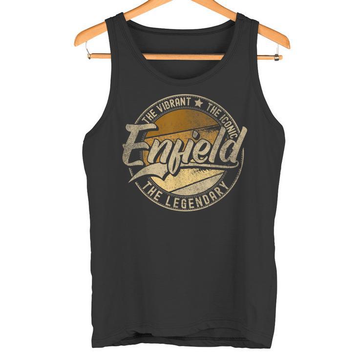 Enfield Ct Connecticutintage Distressed Tank Top