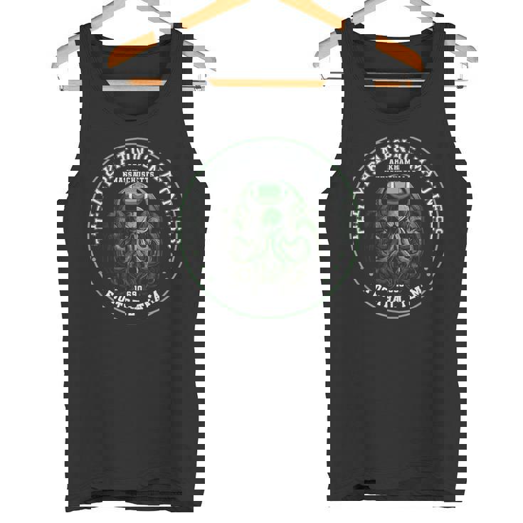 Equipo De Fútbol Cthulhu Miskatonic Cosmic Horror Cthulhu Camiseta sin mangas