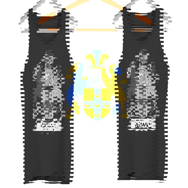 Escudo De Armas Bellamy Escudo De La Familia Camiseta sin mangas