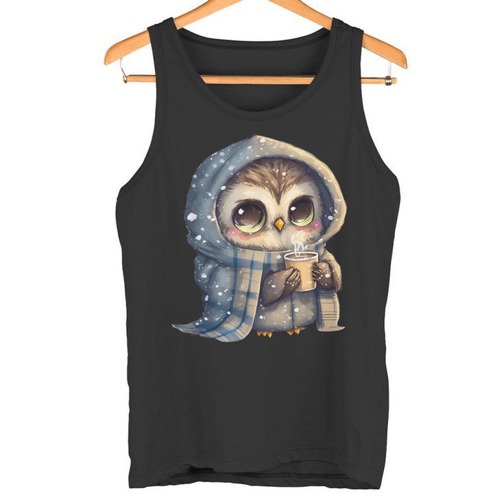 Eule Wald Mythologie Nachteule Tank Top