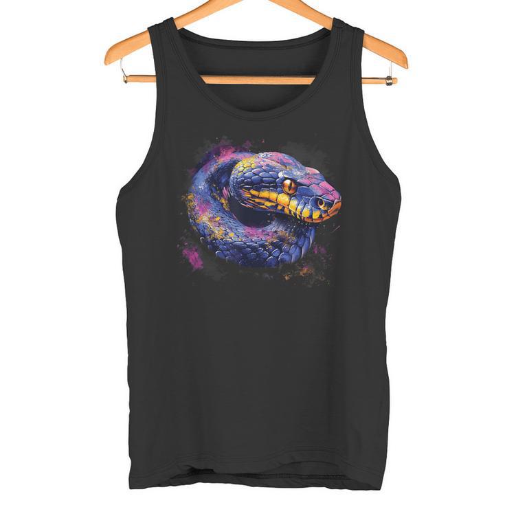 Exotic Python And Snakes Tank Top