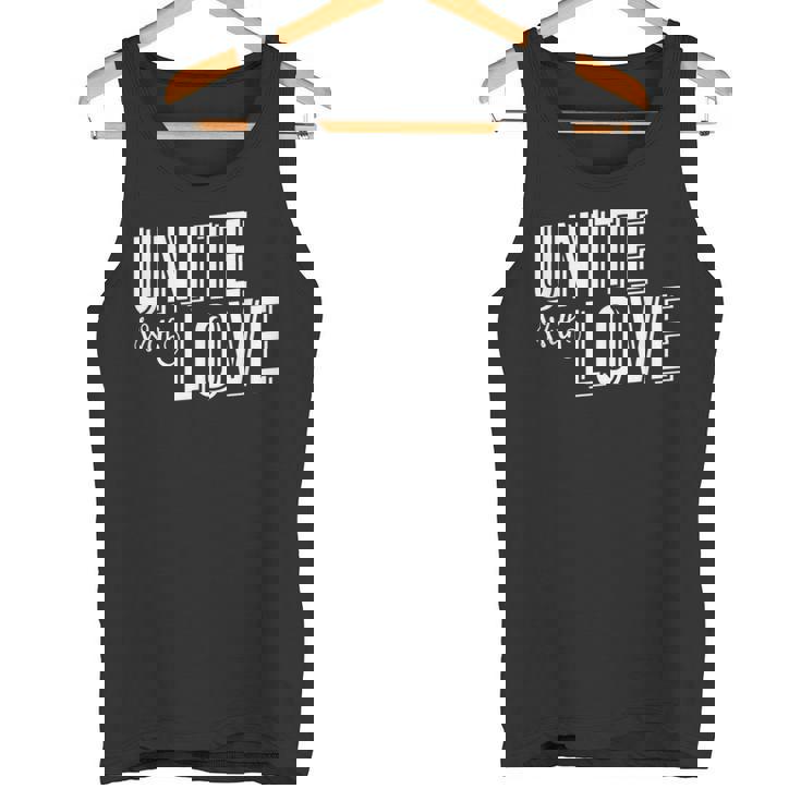 Family & Friends Get Together Unite With Love Tank Top