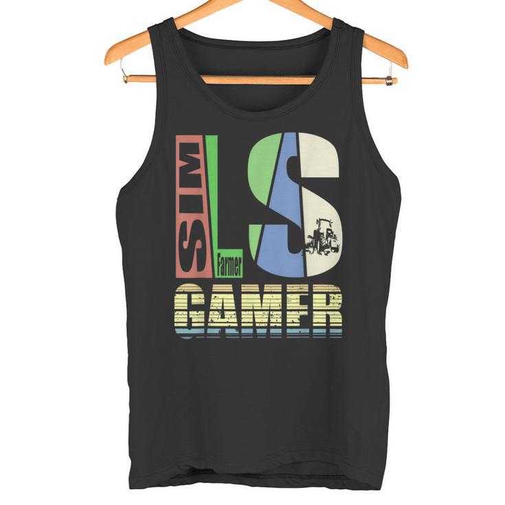 Farm Pc Simulator Tractor Driver Farmers S Tank Top