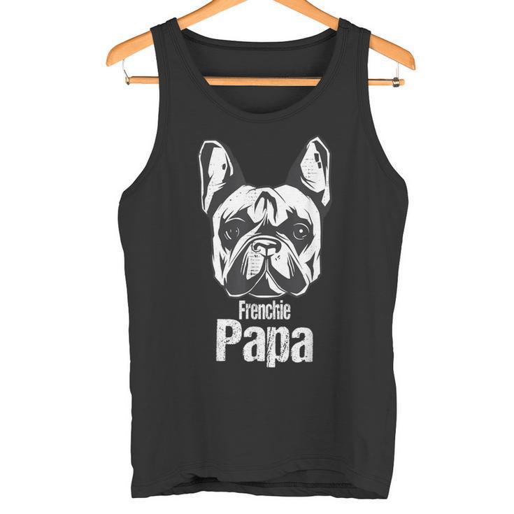 French Bulldog Papa- Frenchie French Bulldog S Tank Top