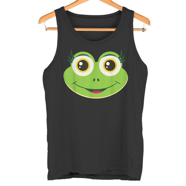 Frog Face Costume For Carnival And Fancy Dress Tank Top