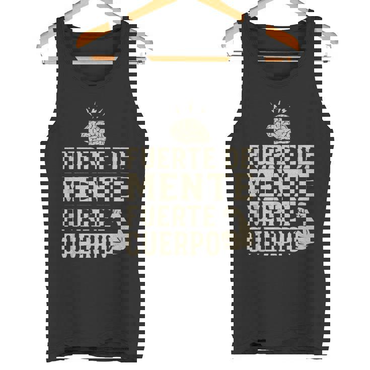 Fuerte De Mente Fuerte De Cuerpo Gimnasio Fitness Camiseta sin mangas