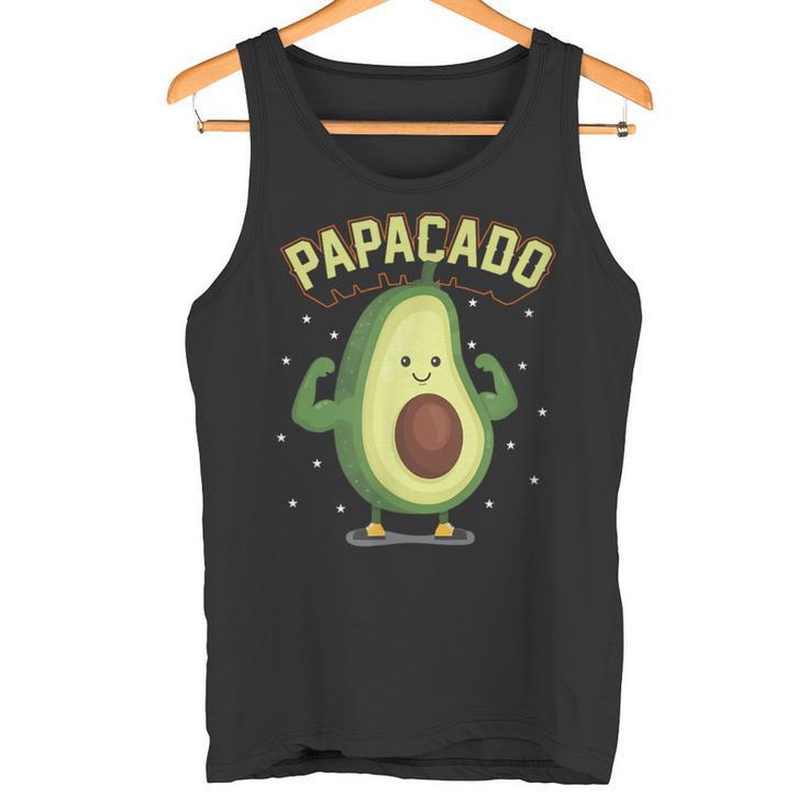 Avocado For Fathers Papacado Tank Top