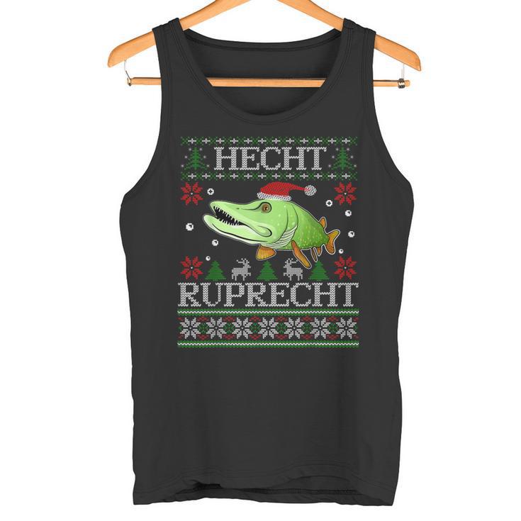 Fishing Christmas Fishing Pike Ruprecht Tank Top