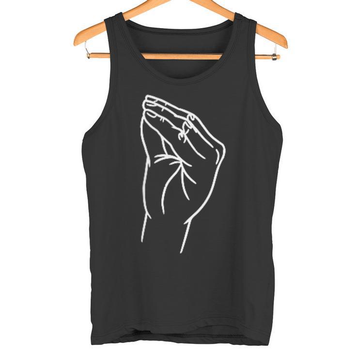 Italian Hand Gesture Italy Italiano Tank Top