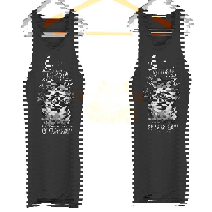 Funny Raccoon Tank Top | Quirky Humor for Animal Lovers