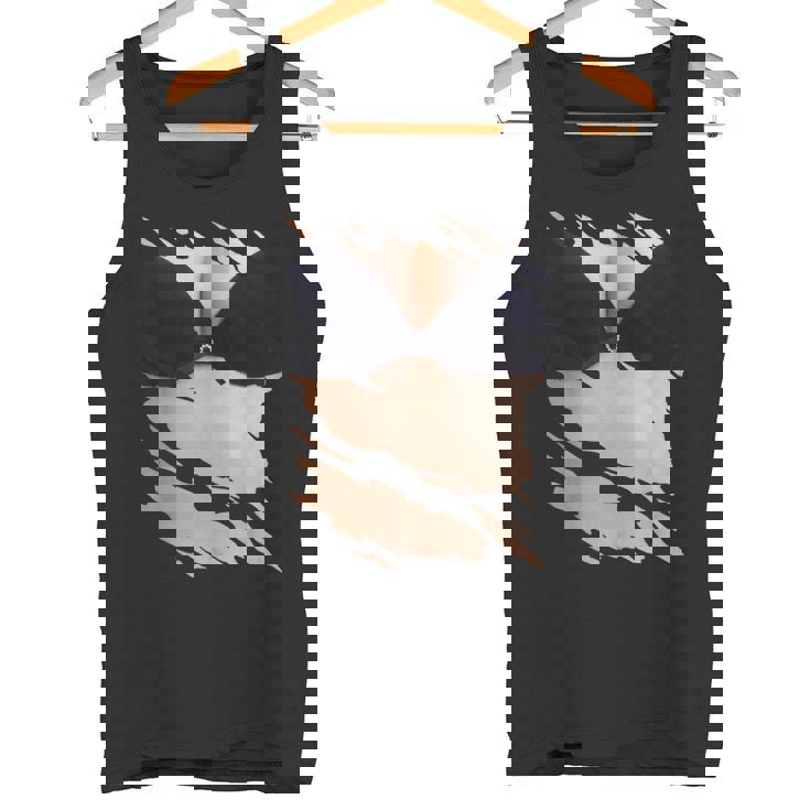 Sixpack Washboard Belly I Fake Muscles Sixpack Tank Top