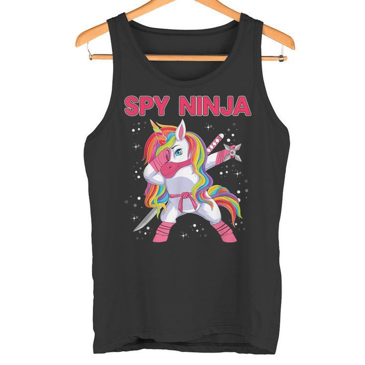 Gaming Spy Unicorn Ninja Gamer Gaming Enthusiast Tank Top