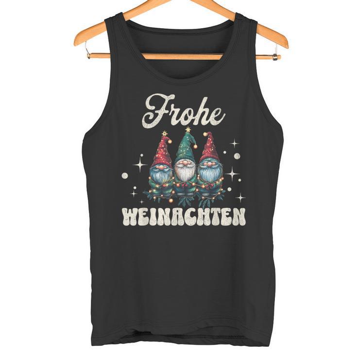 Gnome Merry Christmas Gnome Xmas Family Tank Top