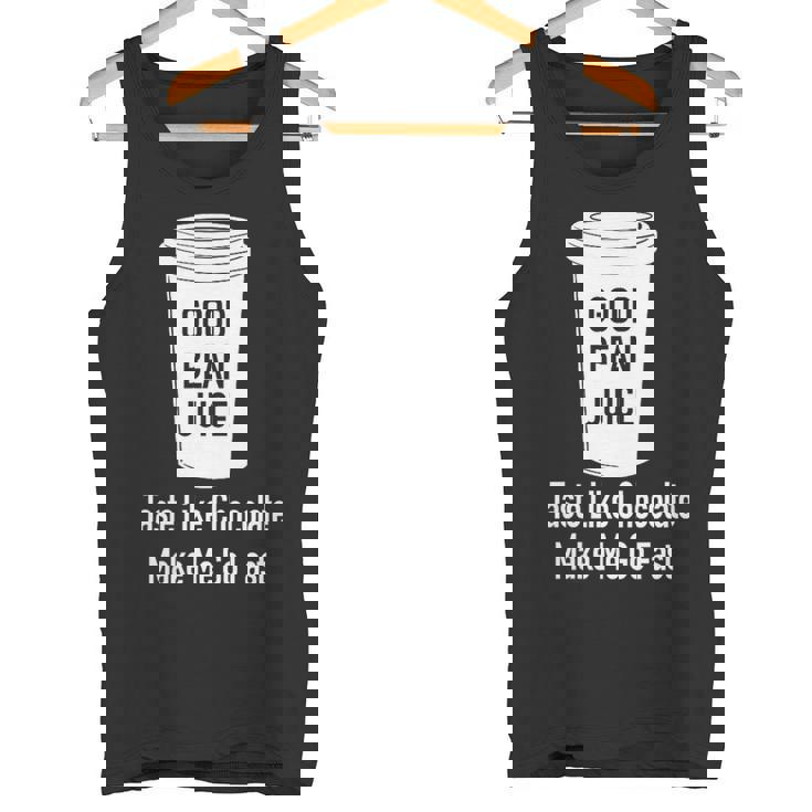 Good Bean Juice Coffee Meme Joke Tank Top