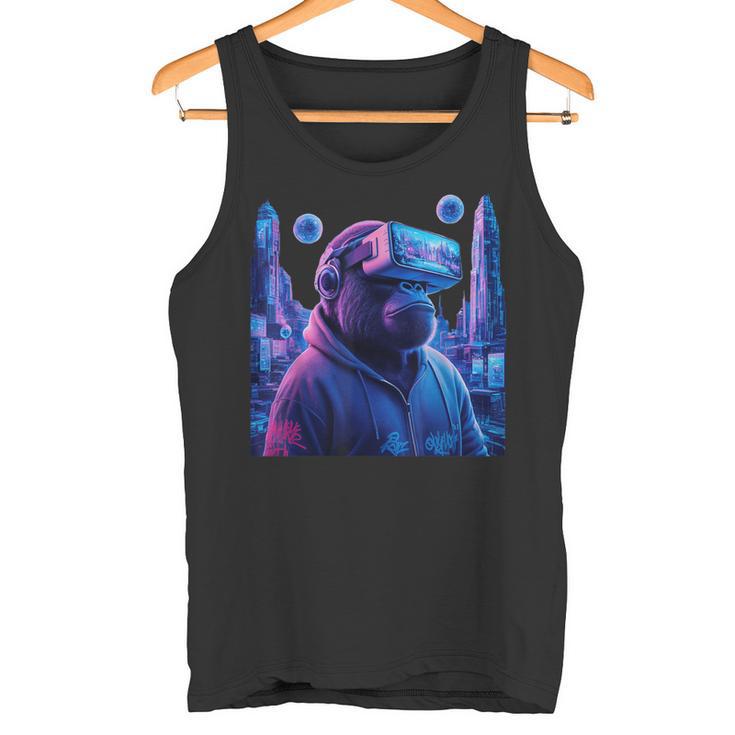 Gorillar Gamer Tag Gorilla Monkeyr Gamer Tank Top