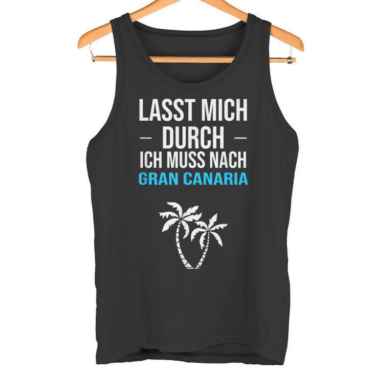 Gran Canaria Canary And Sayings Tank Top