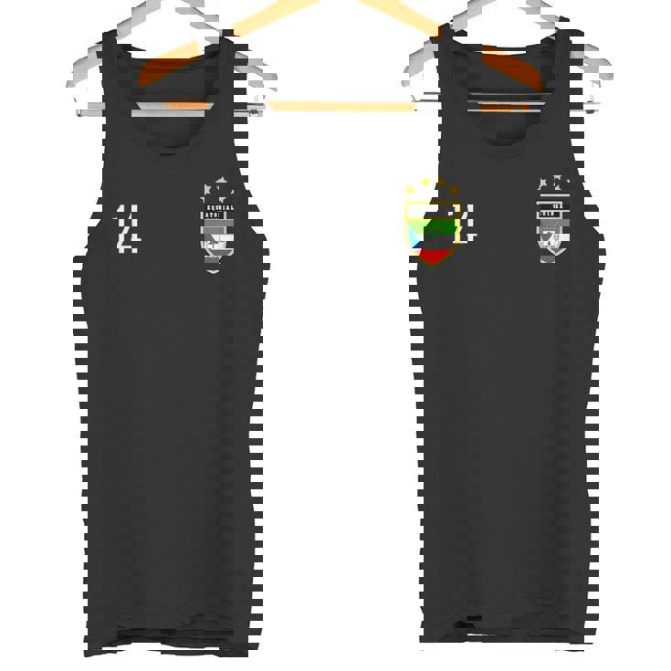Guinea Ecuatorial Número 14 Sports Jersey Fútbol Catorce Camiseta sin mangas