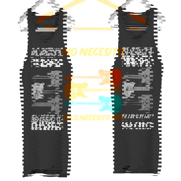 Guitarra Divertido Sólo Necesito Mis Guitarras Guitarrista Camiseta sin mangas