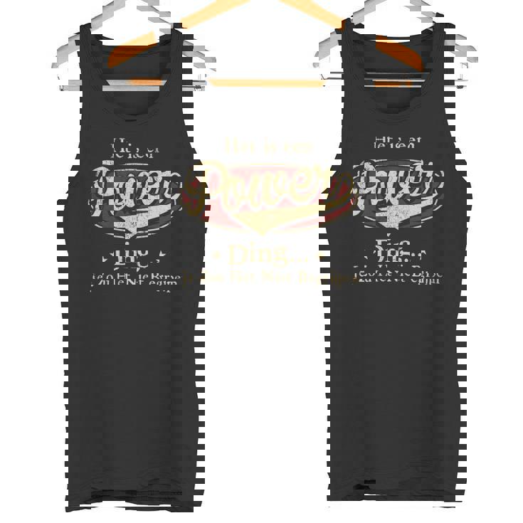 Het Is Een Power Ding Je Zou Het Niet Begrijpen Tank Top