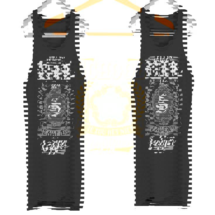 Het Is Een School Ding Je Zou Het Niet Begrijpen School Naam Tank Top