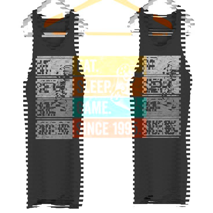 Hombre Eat Sleep Game Cumpleaños Regalo Hombre Chicointage 1995 Camiseta sin mangas