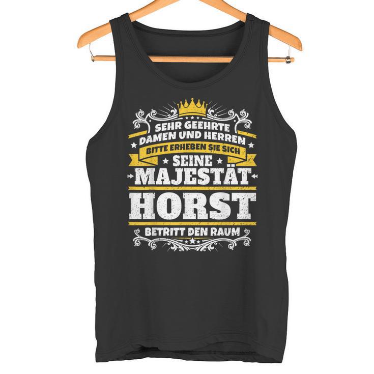 Horst Name Majesty First Name Idea Tank Top